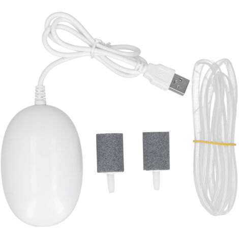 Pompe à oxygène USB pour la pêche, la voiture, les activités de plein air, étui pour pompe à air, mini-pompe à air pour aquarium