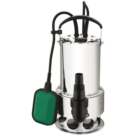 POMPE À SALISSURES ÉLECTRIQUE EN ACIER INOXYDABLE - 750 W