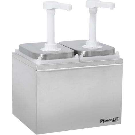 Pompe à sauce neutre 2 x 2L - Casselin