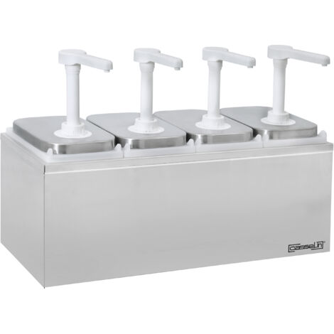 Pompe à sauce neutre 4 x 2L - Casselin