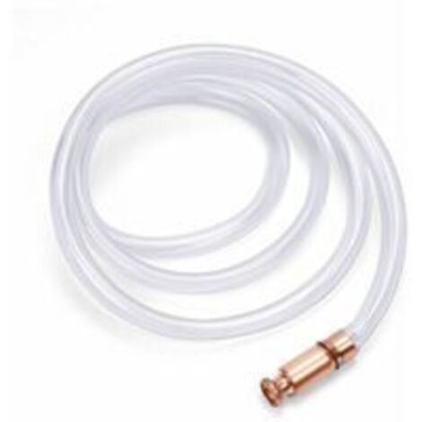 Pompe à Siphon à gaz à amorçage Automatique Essence/Carburant/secoueur de sécurité Siphon Sonde à Auto-amorçage Antistatique Facile à Nettoyer Tuyau d'aspiration Manuel Tuyau de pompage 2.5M