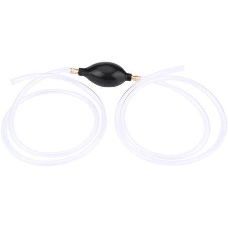 Pompe à siphon manuelle d'amorçage pour carburant (essence, diesel, liquide, eau) - Tuyau de transfert