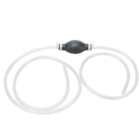 Pompe à Siphon Manuelle Portable pour Transfert de Carburant, Huile, Eau et Gaz