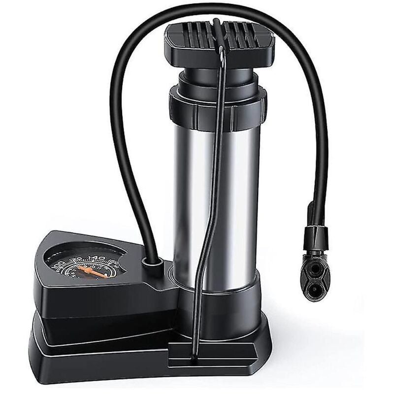 Pompe à vélo légère et durable, pédale pour pneu de vélo avec manomètre, équipement de cyclisme pour Bal