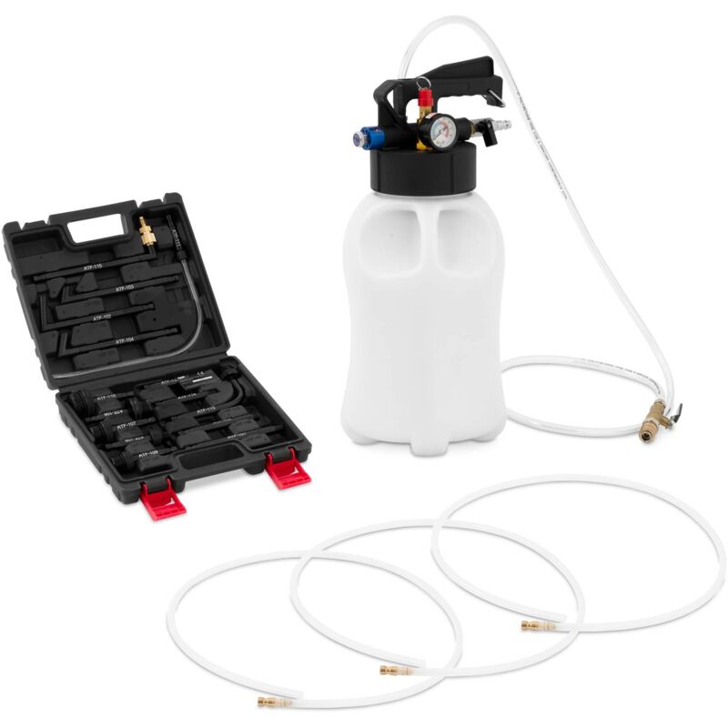 Pompe à vidange d'huile 6 l 8 adaptateurs - Pompe de vidange Pompe à huile moteur