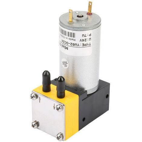 pompe à vide miniature de pompe à diaphragme de 24V 0.4-1L/min pour l'air/liquide
