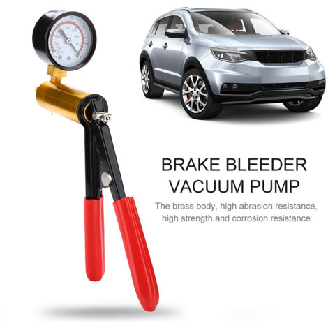 Pompe à Vide pour Purge de Freins - Kit de Test et Purge pour Voiture et Moto