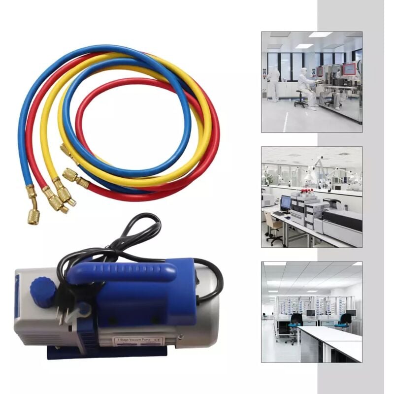 Senderpick - Pompe à vide pour voiture ac Kit complet d'outils de réparation a/c Kit de refroidissement pour voiture Air