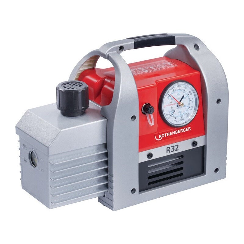FP - Pompe à vide roairvac R32 6.0 débit 170 l/min 17.3 kg 220-240 v rothenberger