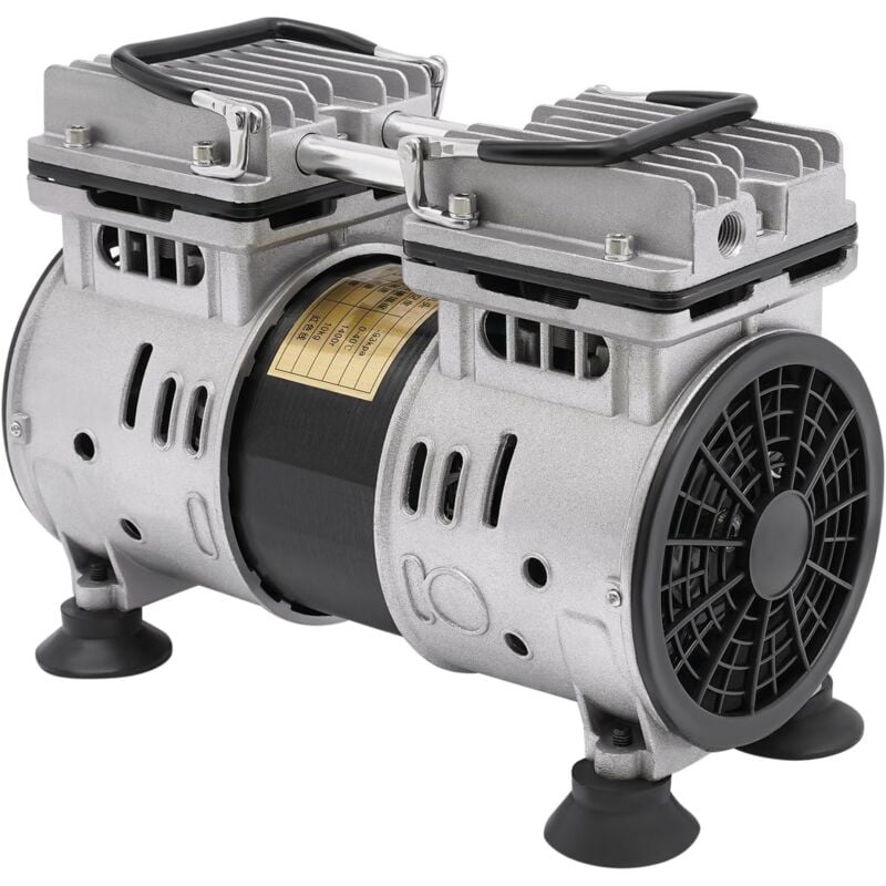Gojoy - Pompe à vide sans huile, pompe à vide à pression négative sans huile 220V 550W, pompe à vide de laboratoire industriel, vitesse 1400 tr /