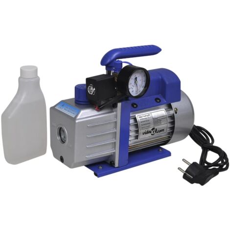 Pompe à vide simple étage avec manomètre 71 l / min