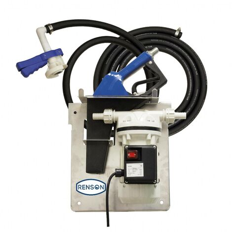 Pompe AdBlue 230V 35L/min avec support IBC et pistolet auto