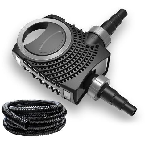 Pompe Bassin De Jardin 7000 l/h NÉO + 10m de tuyau 32mm, Utilisation Dans et hors de l'eau