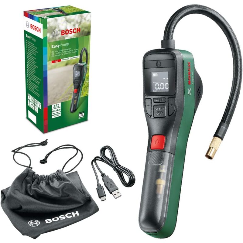 Bosch - Pompe EasyPump avec batterie 3,6V intégrée