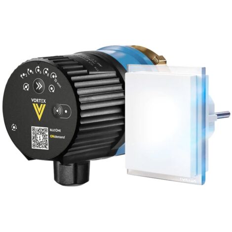 Pompe bouclage eau chaude avec vanne et clapet intégré "VORTEX" mise en route sur demande - Thermador