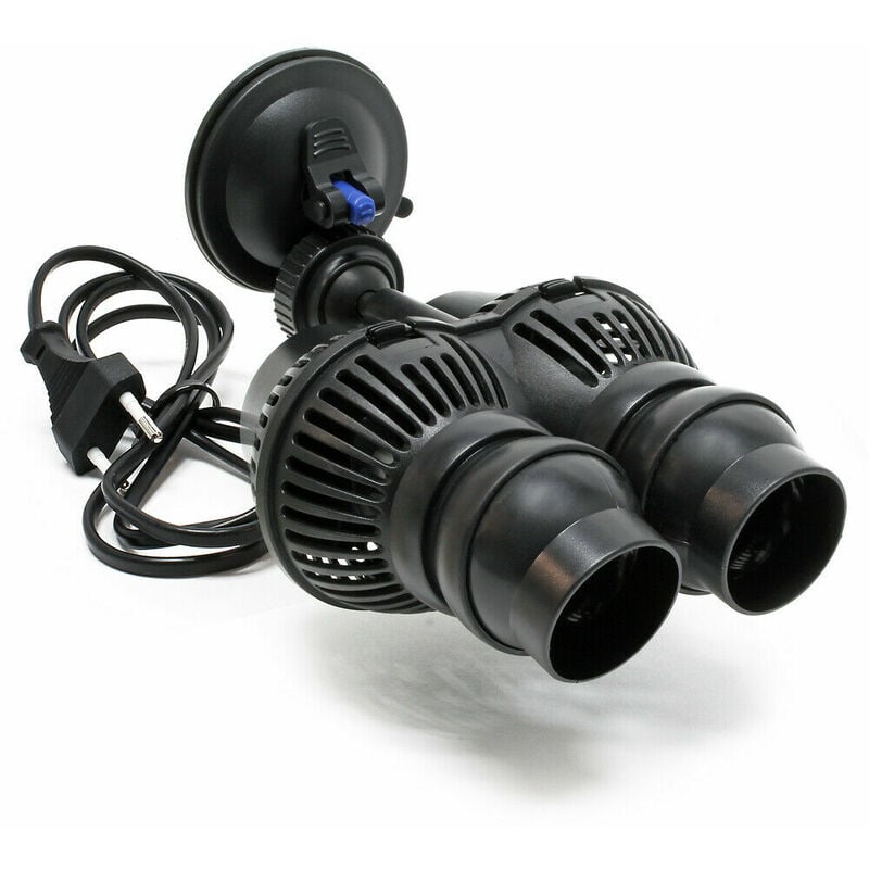 Pompe brassage wavemaker ventouse 6000 litres par heure 12 watts aquarium eau pompe