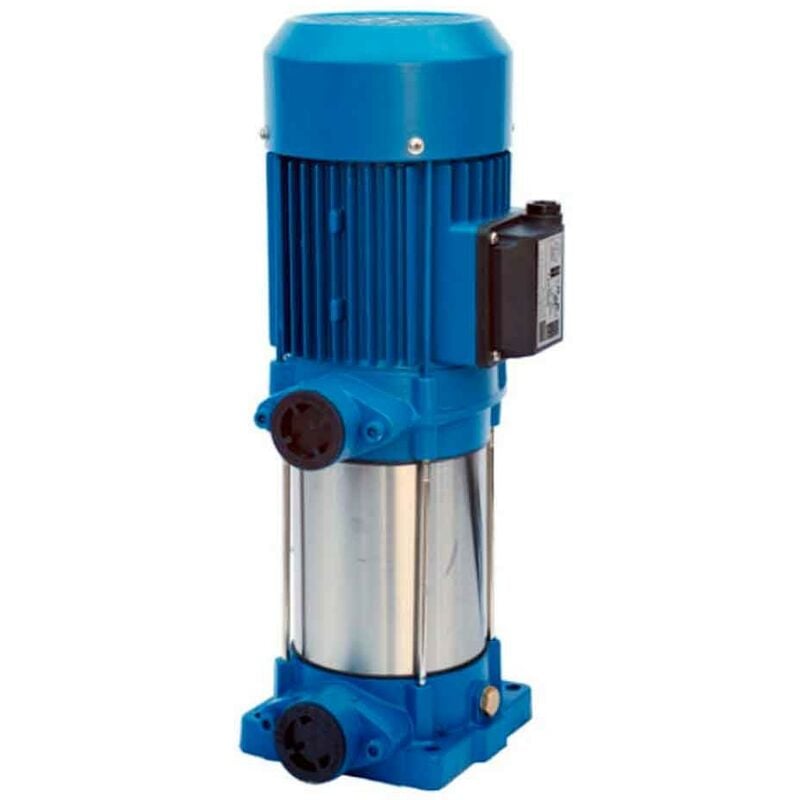 Pompe centrifuge multicellulaire verticale Roma 5 Hasa Raccordement de la pompe: Triphasé - Puissance hp: 1.3 cv