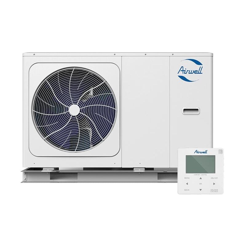 Airwell - Pompe à chaleur Air / Eau monobloc wellea 12 kW Monophasé - 7HP061079