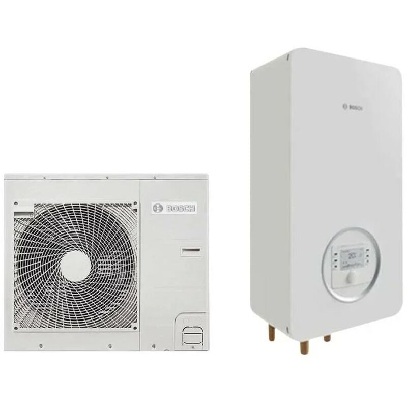 Pompe à chaleur air/eau réversible Bosch csh 3000i aw 6 ors 6 kw r-40 + unité intérieure murale code 7735252262