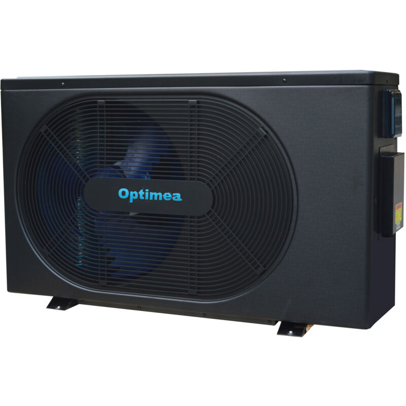 Optimea - WINDPAC-ET90C Pompe à Chaleur Piscine Noire triphasée connectée en WiFi 17400W (90m3)