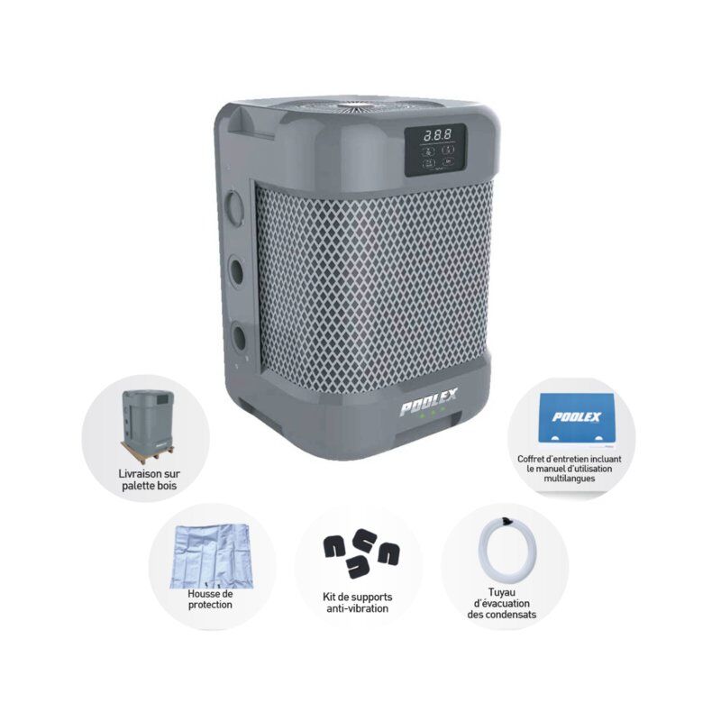 Q-Line Inverter Wifi 7 kW / 45m3 - Poolex