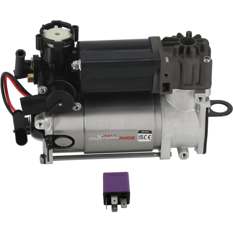 Maxpeedingrods - Pompe Compresseur Suspension Pneumatique + Relais for Mercedes-benz W211 S211