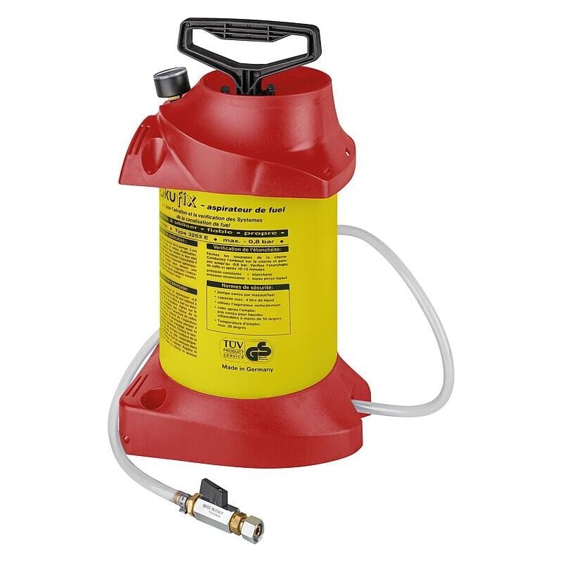 Pompe d'amorçage fioul Vakufix, 5Litres