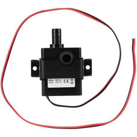 Pompe d'aquarium 12 V, pompe à eau submersible 12 V CC pour aquarium de jardin