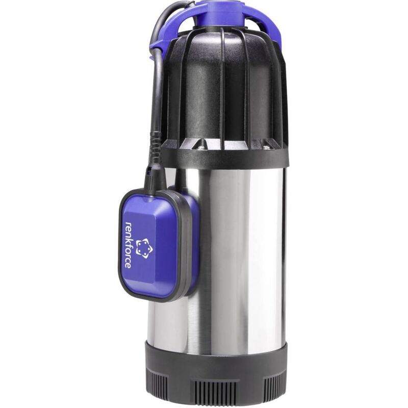Pompe à pression submersible Renkforce 1519501 avec connecteur Schuko 6500 l/h 30 m