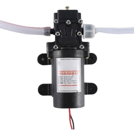 Pompe d\'aspiration d\'huile électrique pompe de transfert d\'échange de liquide de vidange d\'extracteur de voiture automatique Kit 12V