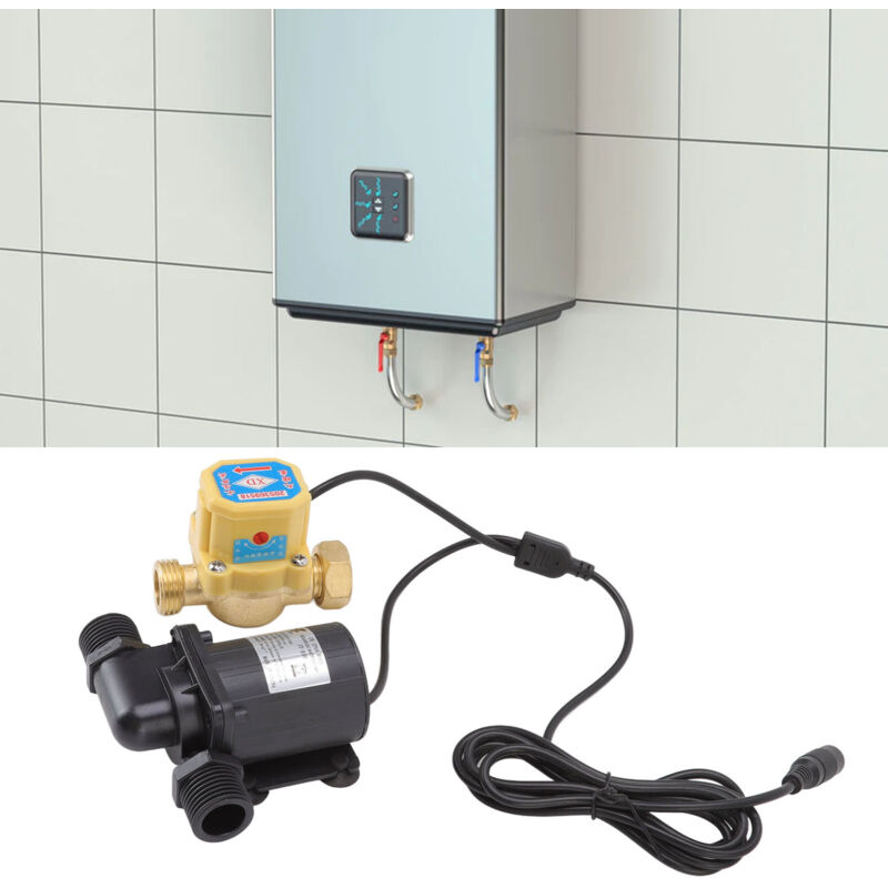 Pompe dc sans balais pour chauffe-eau solaire silencieux avec interrupteur de débit 6v-24v G1/2 Filetage mâle - Trimec
