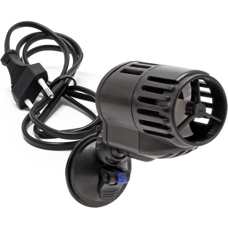 Pompe De Brassage - 1 Unité - Plastique Et Acier - 3000 L/h - Aquarium Eau Douce Et Mer - Noir