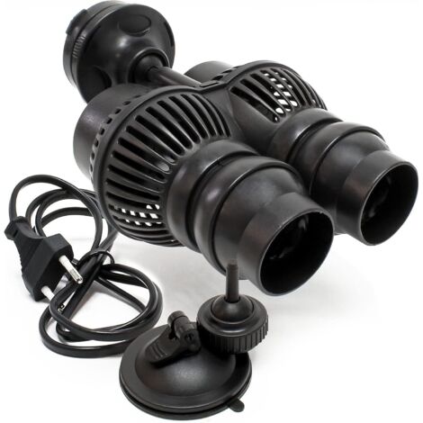Pompe De Brassage - 1 Unité - Résine Époxy - Débit 12000 L/h - Aquarium Eau Douce Et Mer - Noir