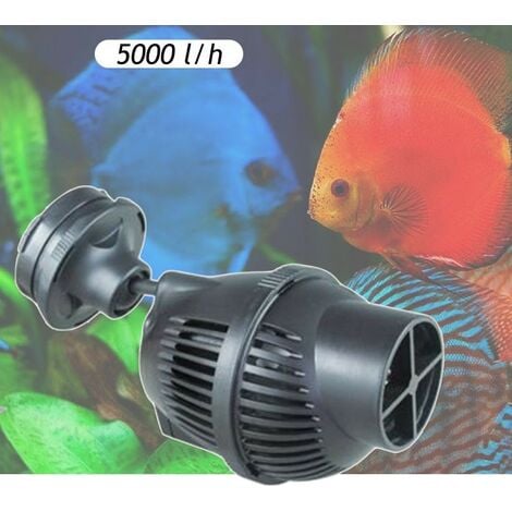 Pompe de brassage aquarium 4000 L/h avec aimant, simple et fiable