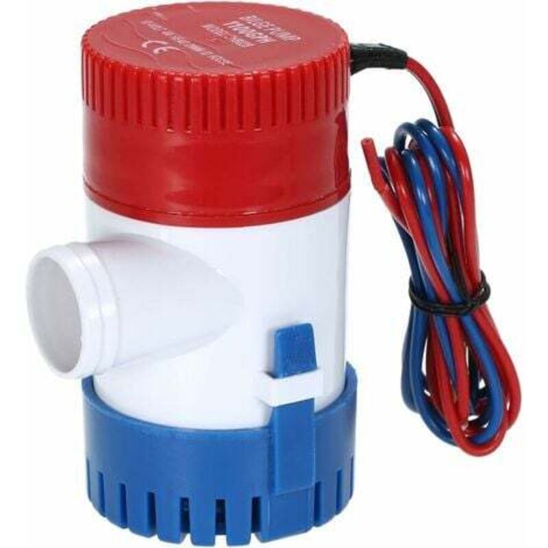 Yzmrbdqc - Pompe de cale 1100 gph entièrement Submersible, pour Bateau, 12 v, Pompe à Eau de cale pour Bateau de pêche, Yacht, vr ou Bateau de Marine