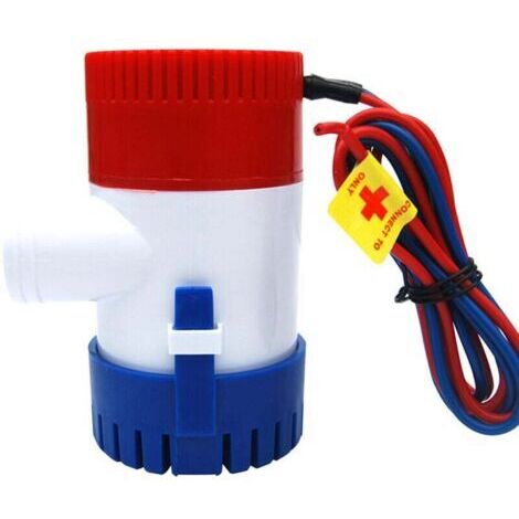 Pompe de cale 1100GPH DC 24V pompe à eau électrique pour hydravion Submersible Aquario maisons à moteur péniche bateaux,8