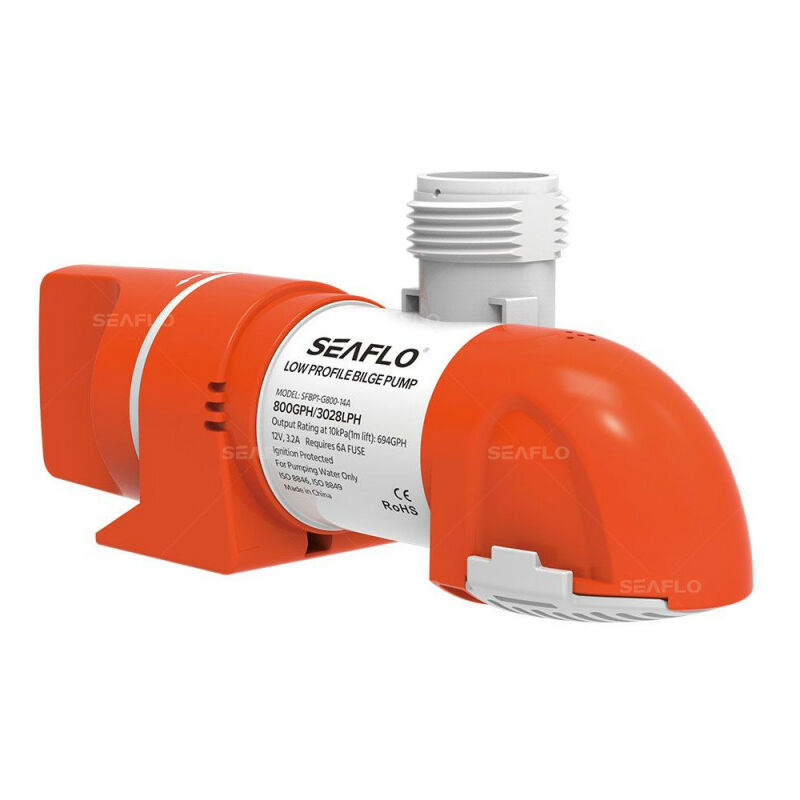 Seaflo - Pompe de cale automatique low profile 24 v 1100 gph
