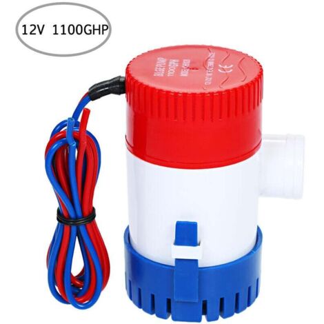 Pompe de cale DC semi-automatique petite pompe submersible 110012v