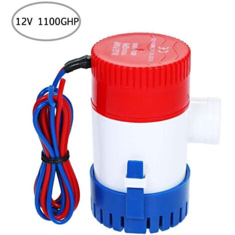 Pompe de cale DC semi-automatique petite pompe submersible 110012v