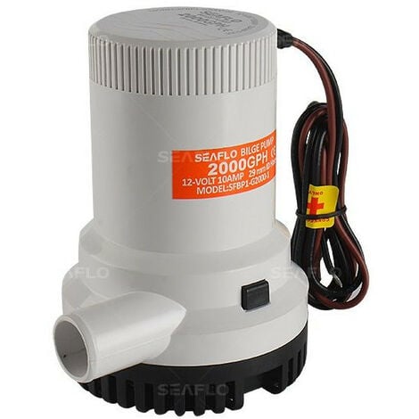 Pompe de cale électrique immergée 2000 GPH - SEAFLO -