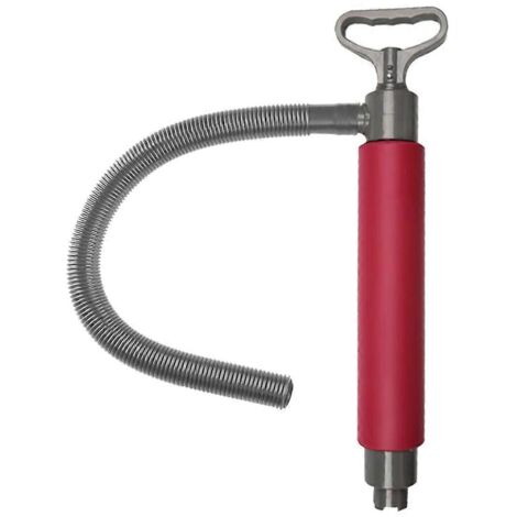 Pompe de cale manuelle pour kayak de mer, 45 cm (18 pouces), rouge
