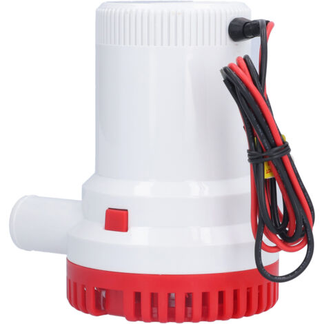 Pompe de Cale Submersible 12V 2000GPH - Faible Bruit, Multifonction pour Bateaux et Étangs
