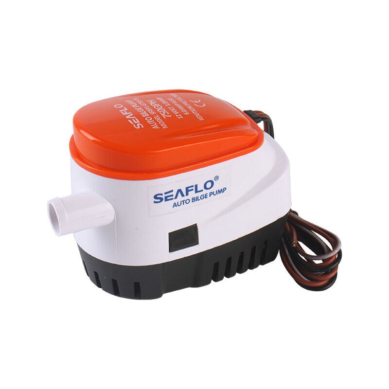Pompe de cale submersible automatique seaflo série 06 750GPH avec interrupteur à flotteur intégré 12v