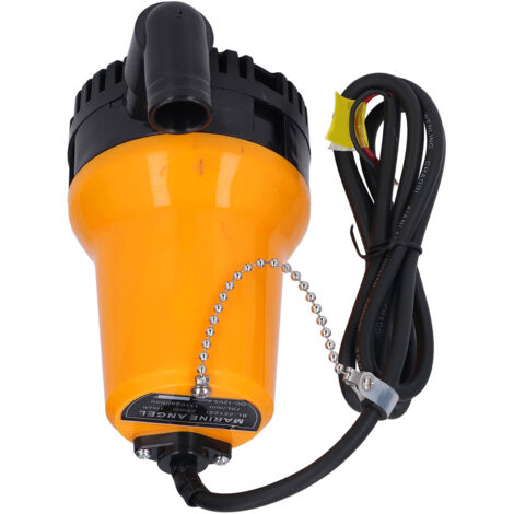 Pompe de Cale Submersible Mini 70L/min 5400tr/min 45W Hauteur 4m DC 12V pour Aquarium Bateau