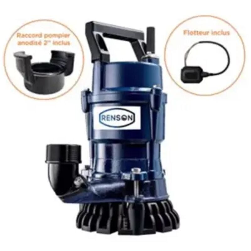 Pompe de chantier eau chargée 0.4 kW Renson