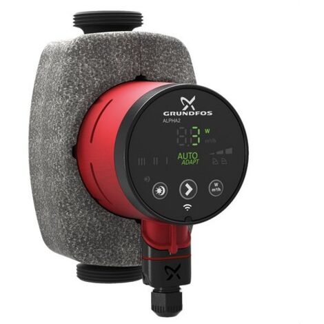 Pompe de circulation ALPHA2 25-80 180 1x230V 50Hz 6H - GRUNDFOS