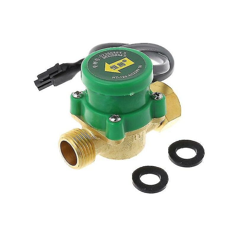 Crea - Pompe de Circulation d'eau chaude et froide, Ht-120 G1/2 '-1/2', Booster, interrupteur de débit, 1,5a