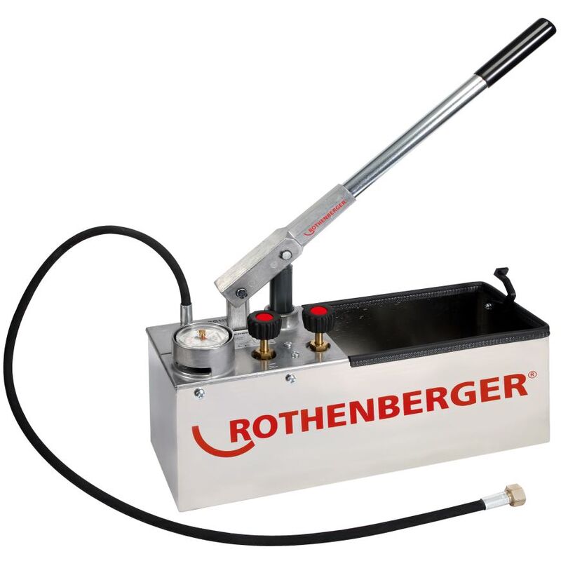 Rothenberger - Pompe à essai RP50-S.SIEMENS Manuel bis60bar