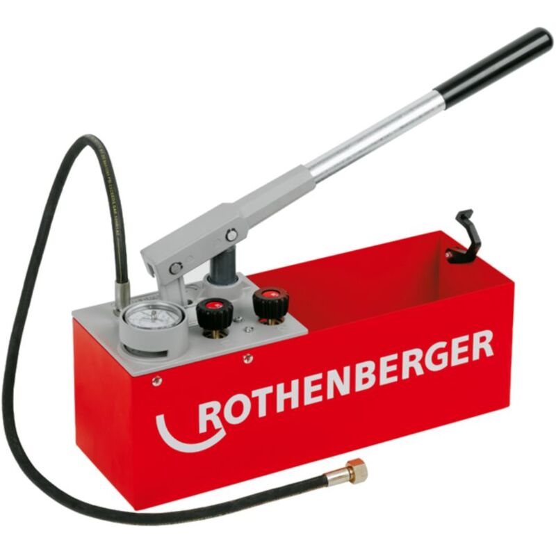 Pompe à essai RP50-S manuel à 60bar - Rothenberger