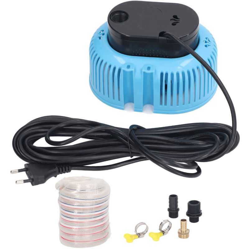 Pompe de couverture de piscine 75W 850GPH débit 10,5 pieds ascenseur protection contre la combustion à sec pompe de vidange de couverture de piscine